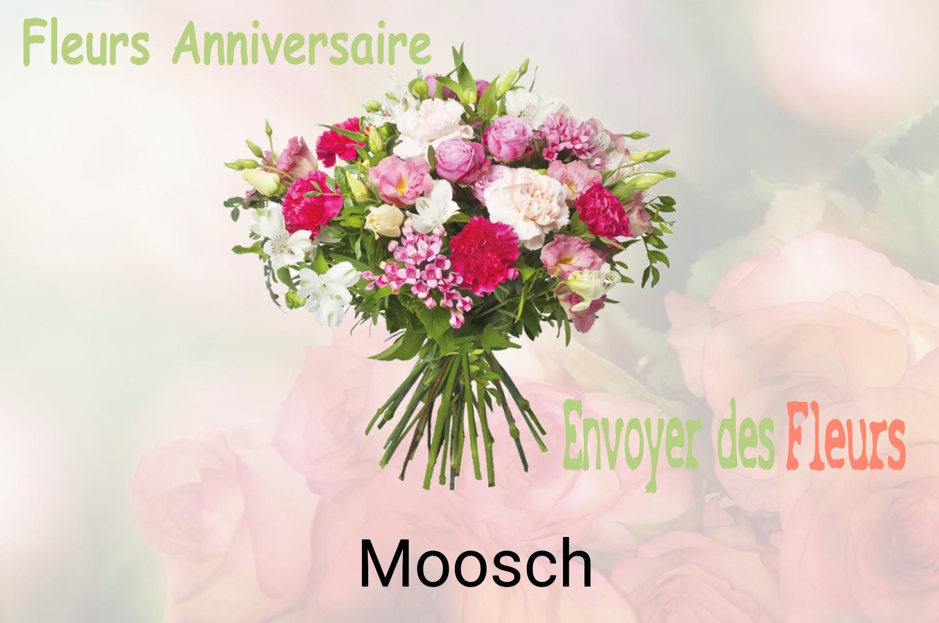 Bouquet de fleurs d’anniversaire livré à Moosch